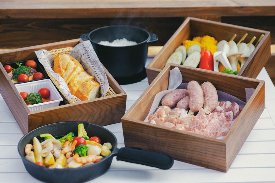 NAGI dogglamping ena特製コース仕立てBBQ